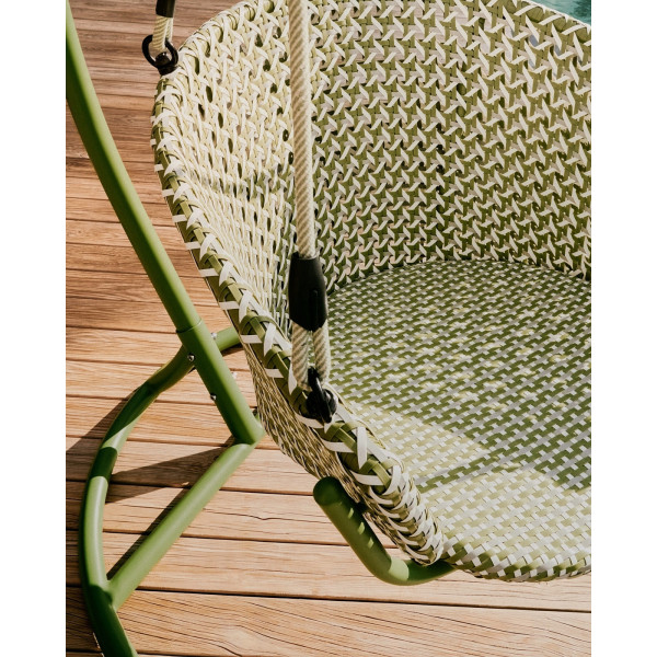 Підвісне крісло La Forma Saliga O00095RR06 Зелений-2