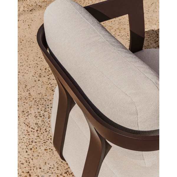 Кресло La Forma Tamaris O00665FA09 Коричневый-5