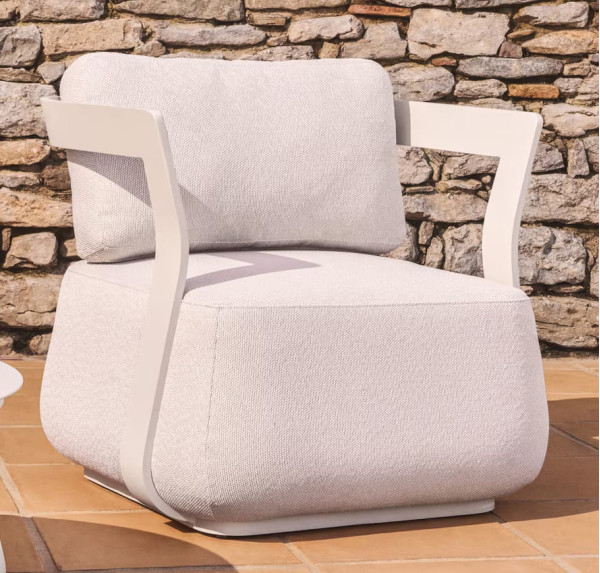 Крісло La Forma Tamaris O00665FA39 Екрю-0