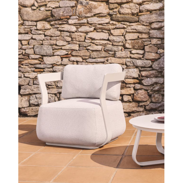 Крісло La Forma Tamaris O00665FA39 Екрю-1