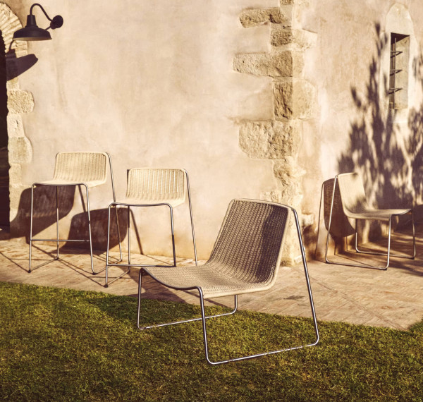 Полубарный стул La Forma Tavari C00263RO12 Бежевый-1