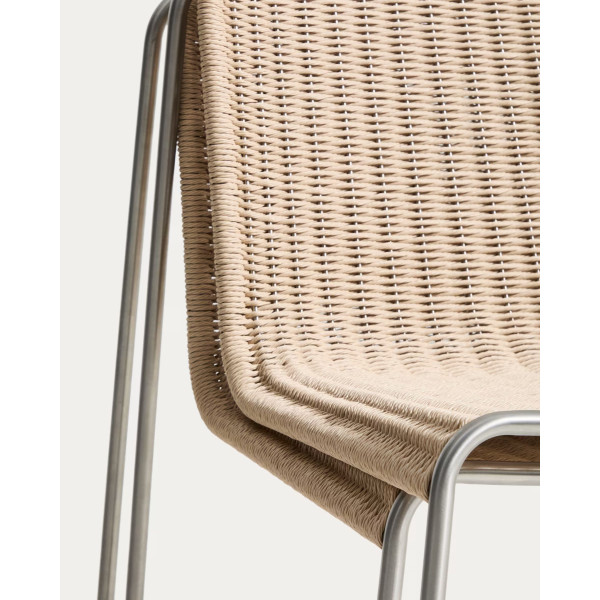 Кресло La Forma Tavari S00118RO12 Бежевый-9