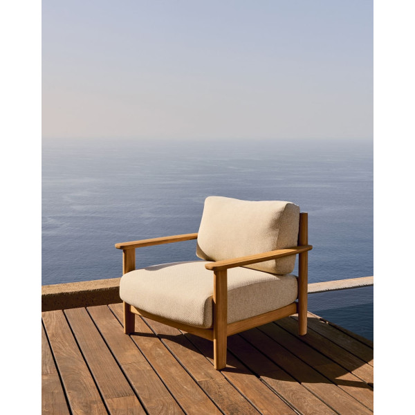 Кресло La Forma Tirant J1700060MM47 Бежевый-10