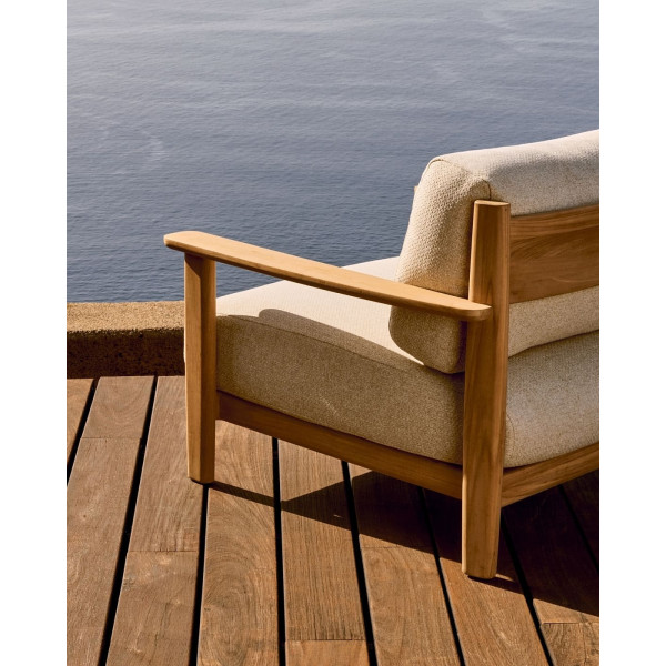 Кресло La Forma Tirant J1700060MM47 Бежевый-2