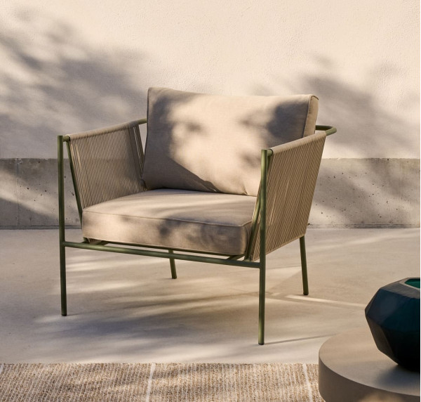 Кресло La Forma Zivia S00063FA12 Экрю-1