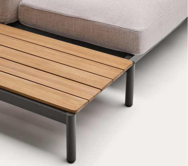 Модульний диван зі столиком La Forma Sorells O00205FA39 Бежевий-5