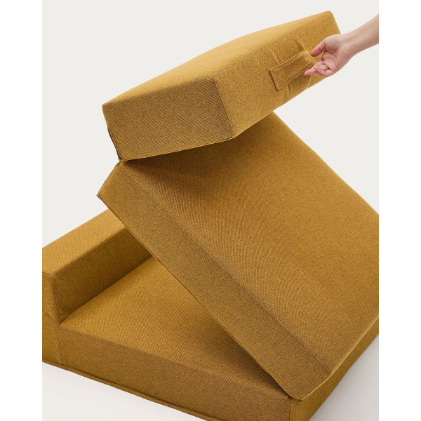 Кресло-кровать La Forma ARTY S47480AU81 Горчичный-5