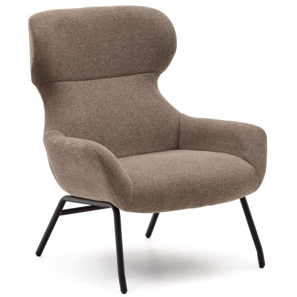 Крісло La Forma BELINA S0900043BF11 Світло-коричневий тканина синель-2