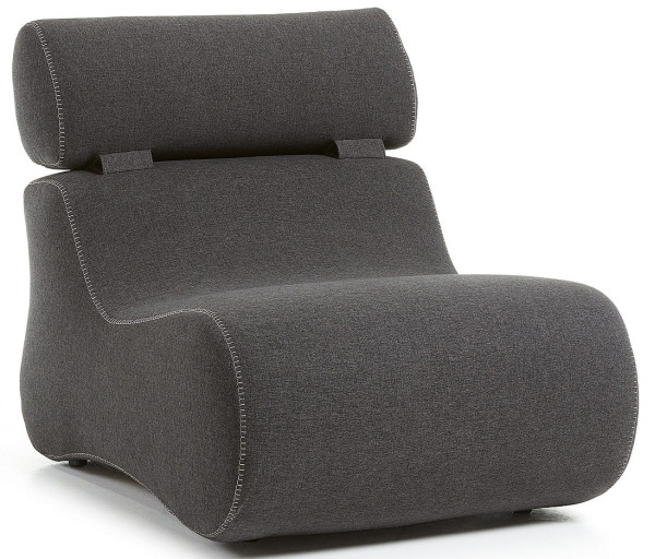 Крісло La Forma CLUB Чорний S442VA02-2