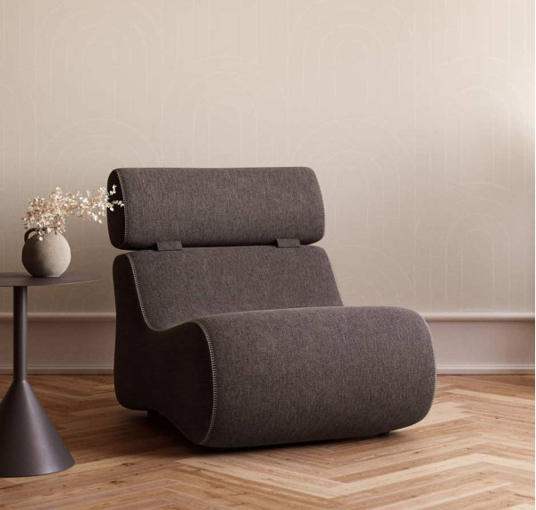 Крісло La Forma CLUB Чорний S442VA02-0