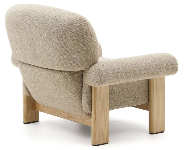 Крісло La Forma Cabana S0900092NI12 Бежевий тканина-6