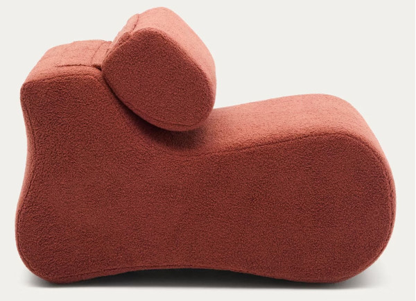 Кресло La Forma Club S44210HI59 Терракотовый-5