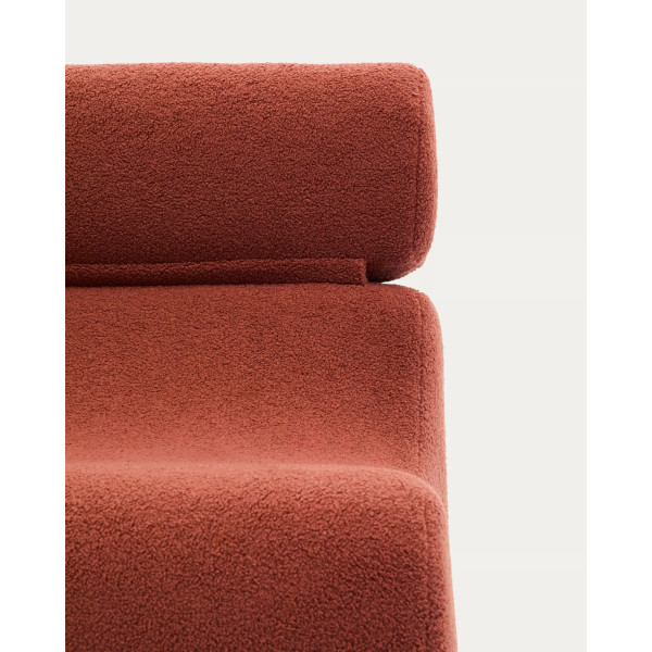 Кресло La Forma Club S44210HI59 Терракотовый-7