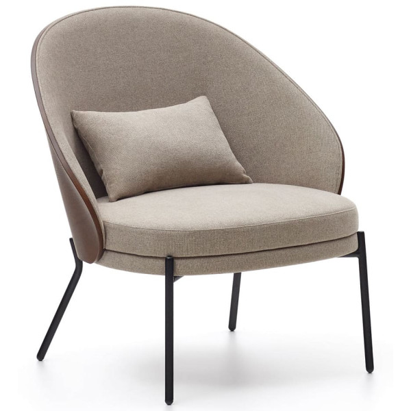 Кресло La Forma EAMY S0900001HE03 Светло-коричневый/венге-2