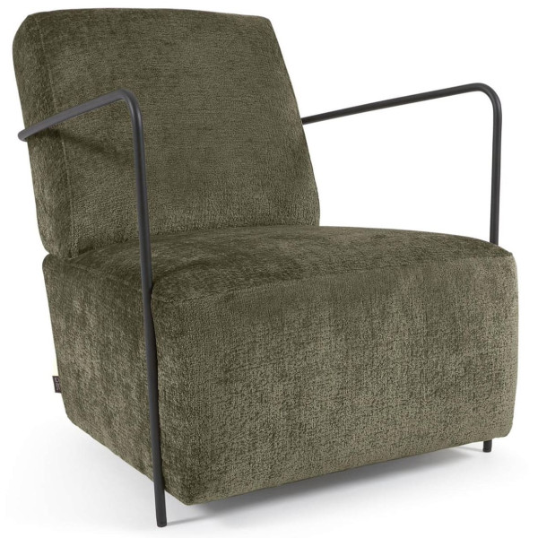 Кресло La Forma GAMER S564BG19 Зеленый плюшевая синель-3