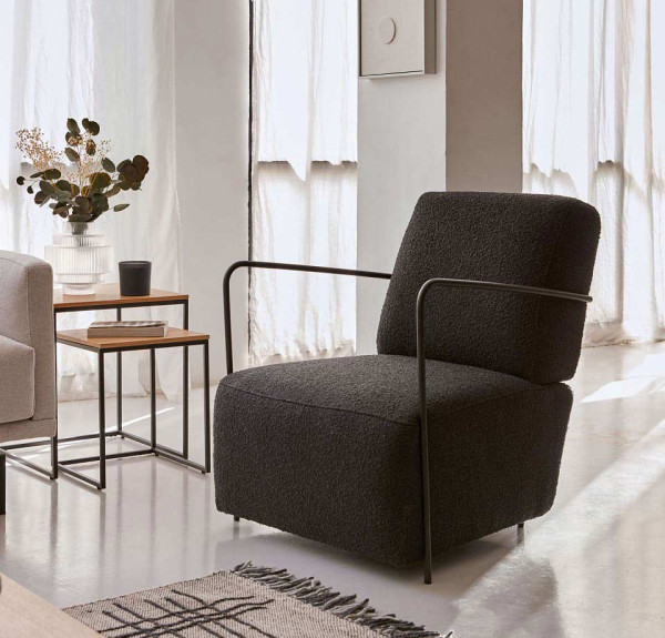 Кресло La Forma GAMER S564J01 Черный букле-0