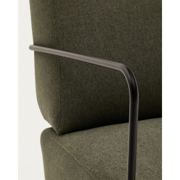 Кресло La Forma GAMER S56410AU19 Зеленый ткань-8