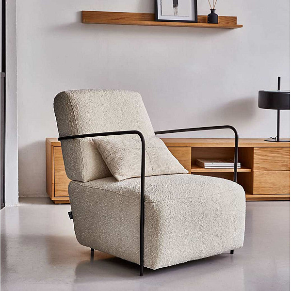 Кресло La Forma Gamer S564J33 Белый букле-0