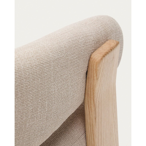 Крісло La Forma Granite S0900075CC12 Бежевий тканина-11