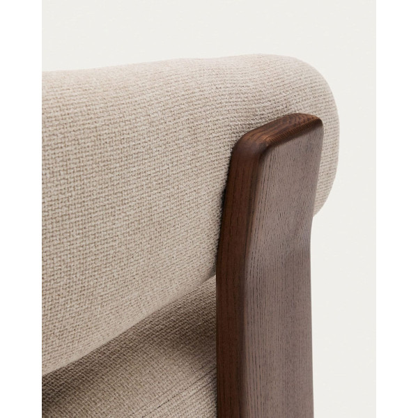 Кресло La Forma Granite S0900076CC12 Бежевый ткань-10