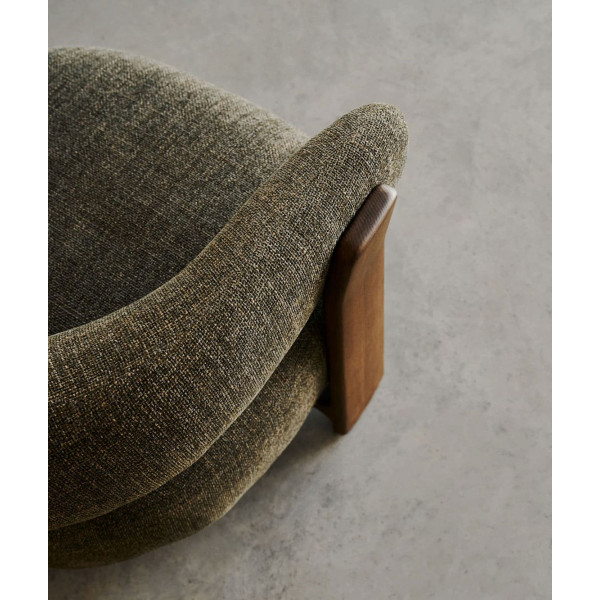 Крісло La Forma Granite S0900076CC19 Зелений тканина-9