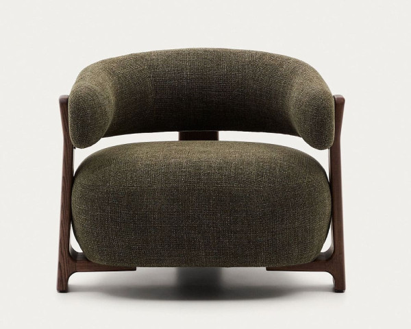 Крісло La Forma Granite S0900076CC19 Зелений тканина-2