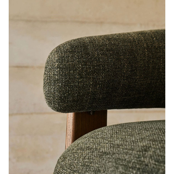 Крісло La Forma Granite S0900076CC19 Зелений тканина-14