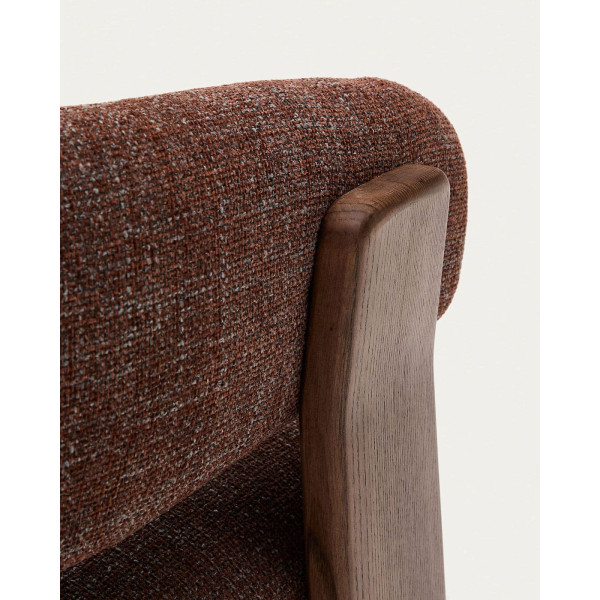 Кресло La Forma Granite S0900076CC34 Коричневый ткань-8