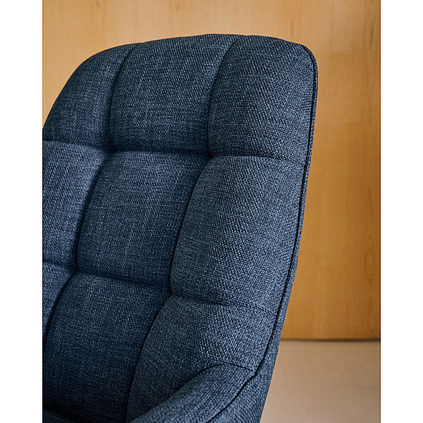 Кресло поворотное La Forma Jaspe S0900094NL25 Синий ткань-6