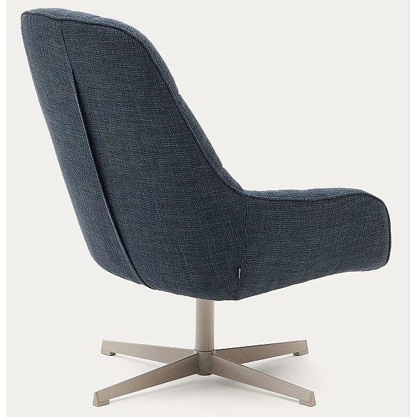 Кресло поворотное La Forma Jaspe S0900094NL25 Синий ткань-5