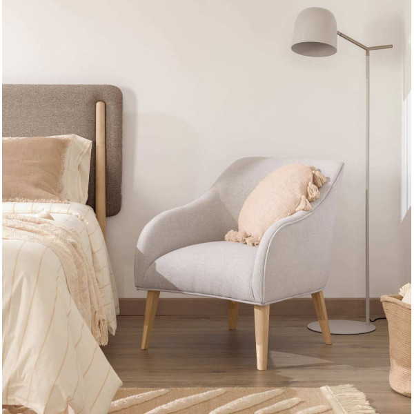 Кресло La Forma LOBBY Бежевое S330VA12-0