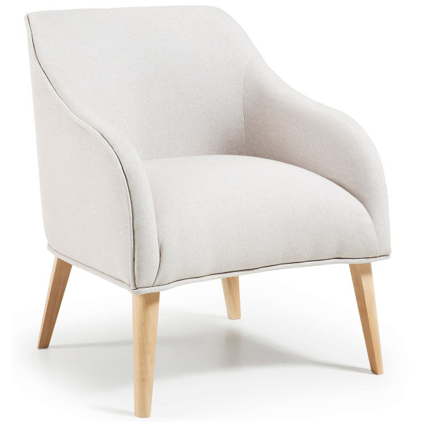 Кресло La Forma LOBBY Бежевое S330VA12-2