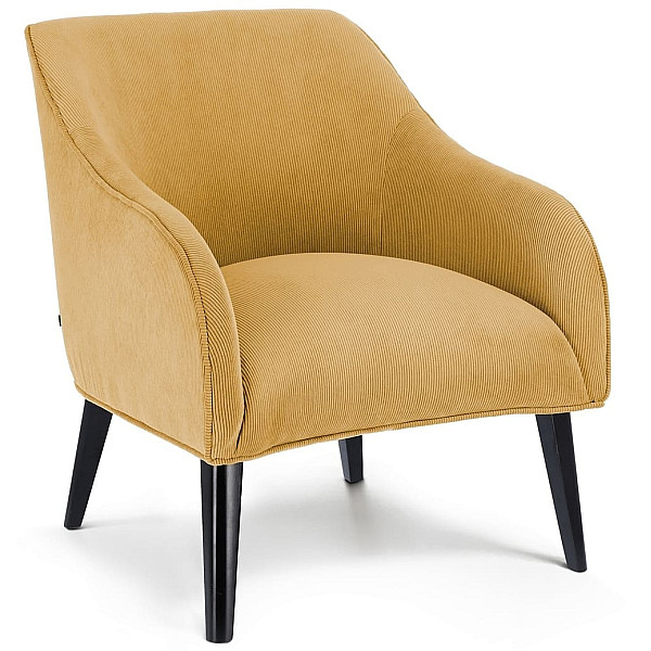 Кресло La Forma LOBBY Горчичный S480PN81-3