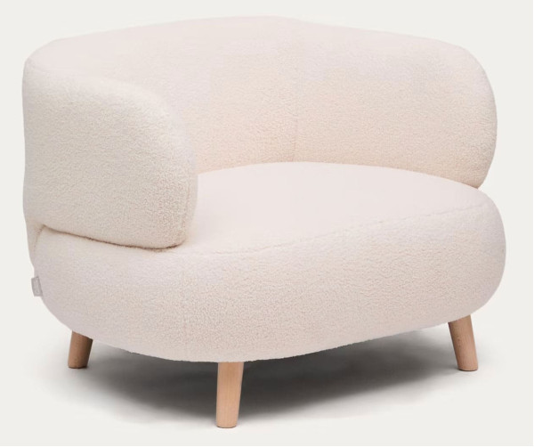 Кресло La Forma LUISA S81211HI39 Экрю-1