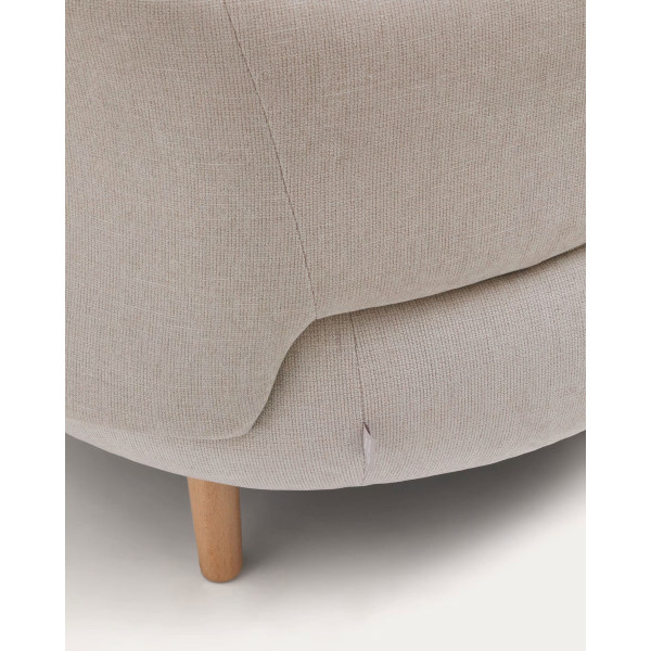 Кресло La Forma LUISA S81211TB12 Перламутровый-6