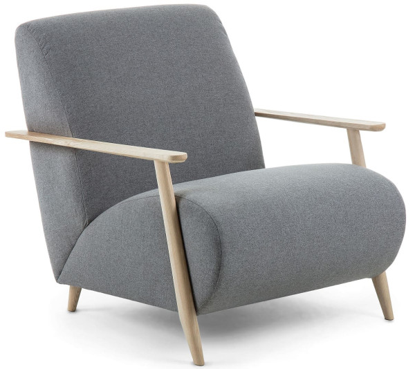 Кресло La Forma MARTHAN Серое S516VA03-2