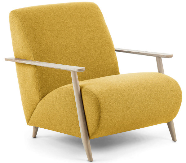 Крісло La Forma MARTHAN Гірчичний S516VA81-4