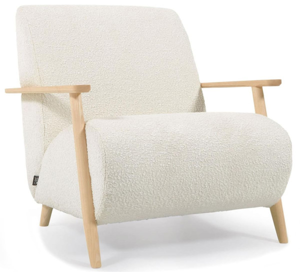 Кресло La Forma MARTHAN Белое S517J33-3