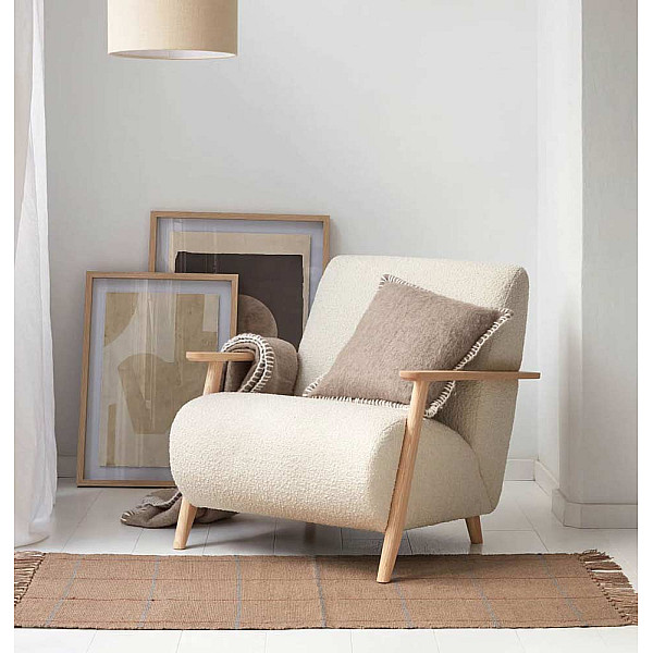 Кресло La Forma MARTHAN Белое S517J33-0