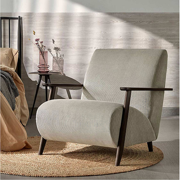 Кресло La Forma MARTHAN Бежевое S517PN36-0