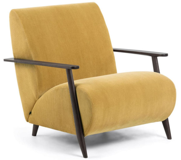 Крісло La Forma MARTHAN Гірчичний S517PN81-3