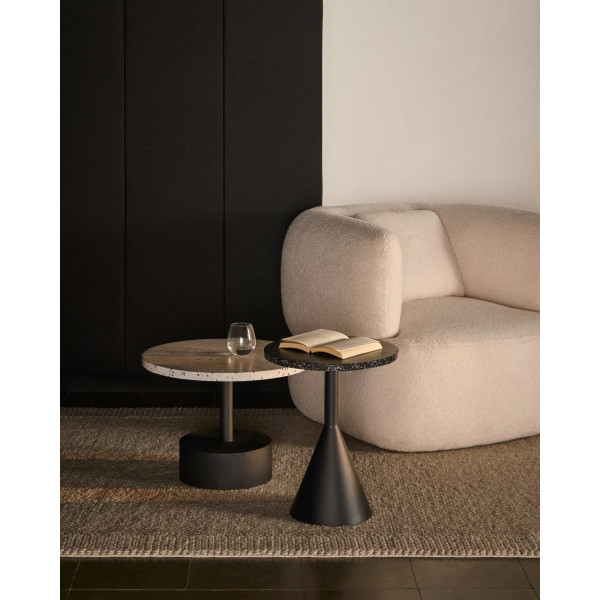 Кресло с подушкой La Forma MARTINA S83110HI39 Белый букле-2