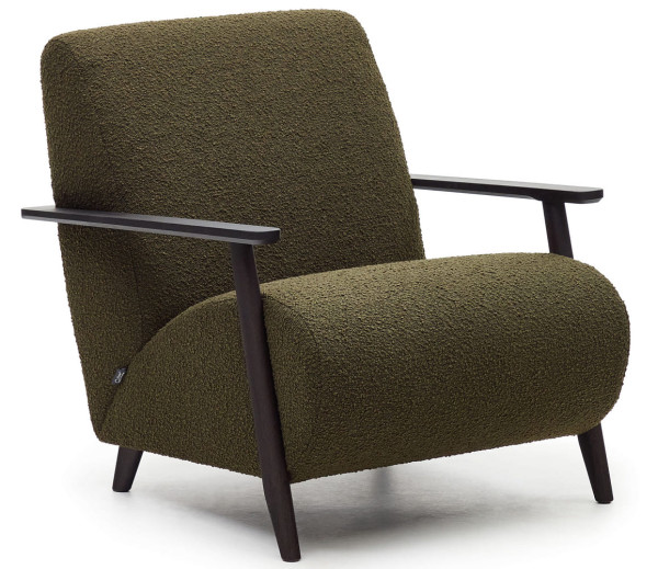 Кресло La Forma MEGHAN S517J19 Зеленый букле-2