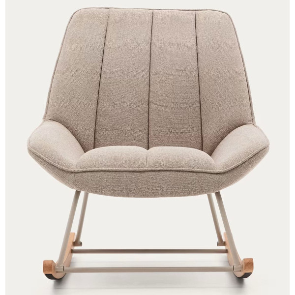 Крісло-гойдалка La Forma Marlina S0900086JJ11 Бежевий-4