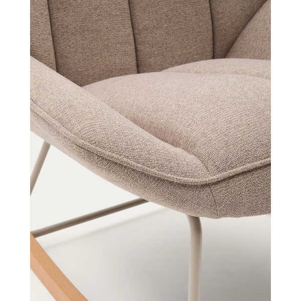 Крісло-гойдалка La Forma Marlina S0900086JJ11 Бежевий-9