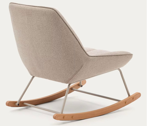 Крісло-гойдалка La Forma Marlina S0900086JJ11 Бежевий-6