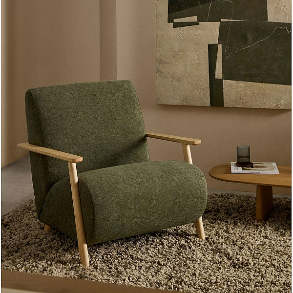 Кресло La Forma Meghan S51610TB06 Зеленый-0