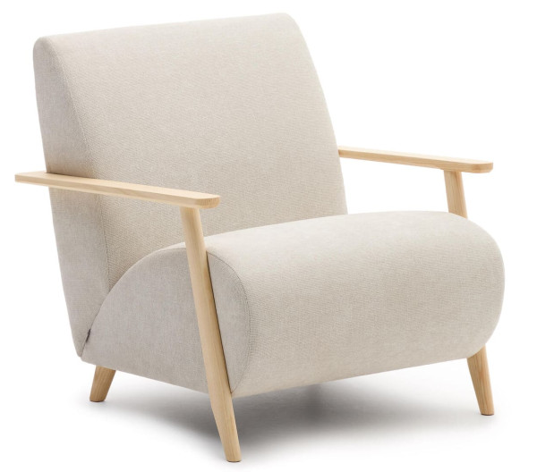 Крісло La Forma Meghan S51610TB12 Перламутровий-0