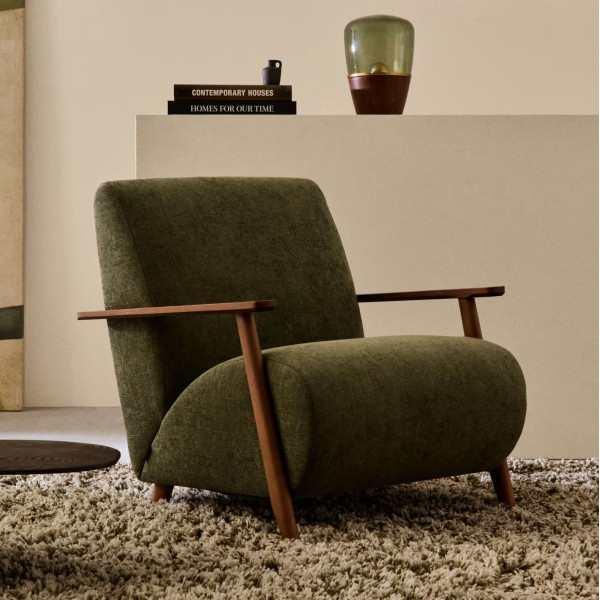 Крісло La Forma Meghan S51612TB06 Зелений-2