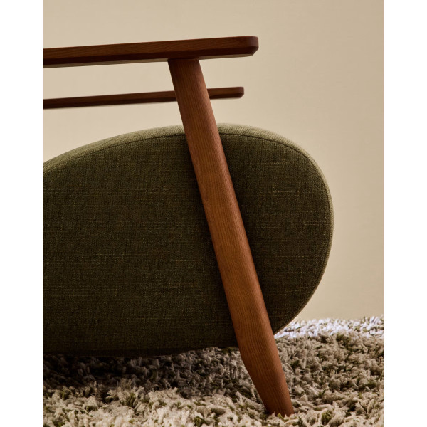 Крісло La Forma Meghan S51612TB06 Зелений-5